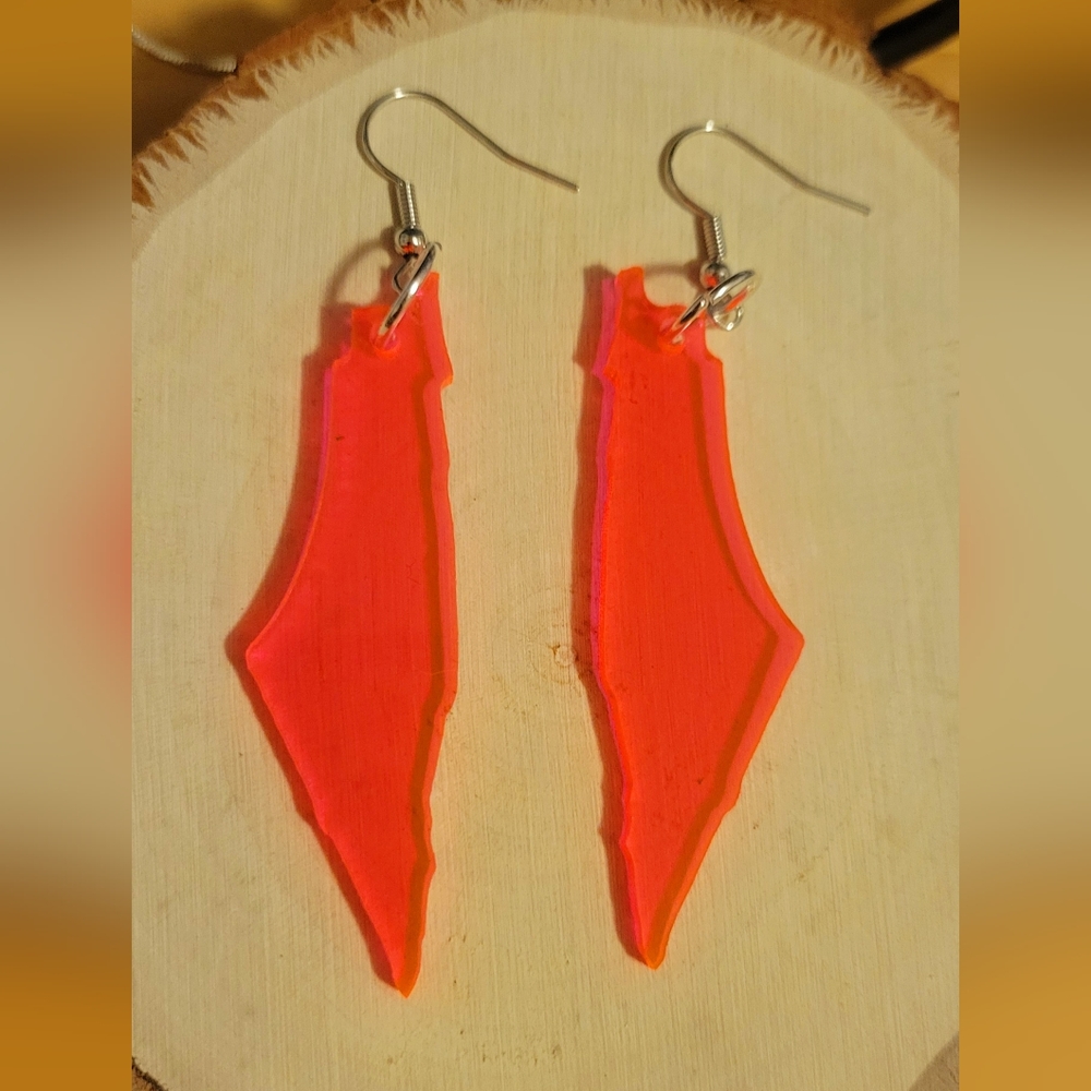 Iridescent Palestine Earrings